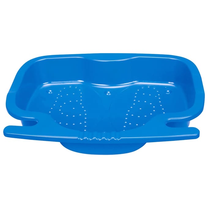 INTEX Zwembadvoetenbad 11,5 L 56x46x9 cm blauw