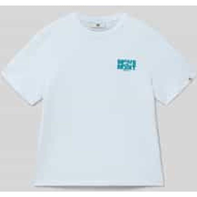 GARCIA Jongens Print T-shirt Blauw Korte mouw