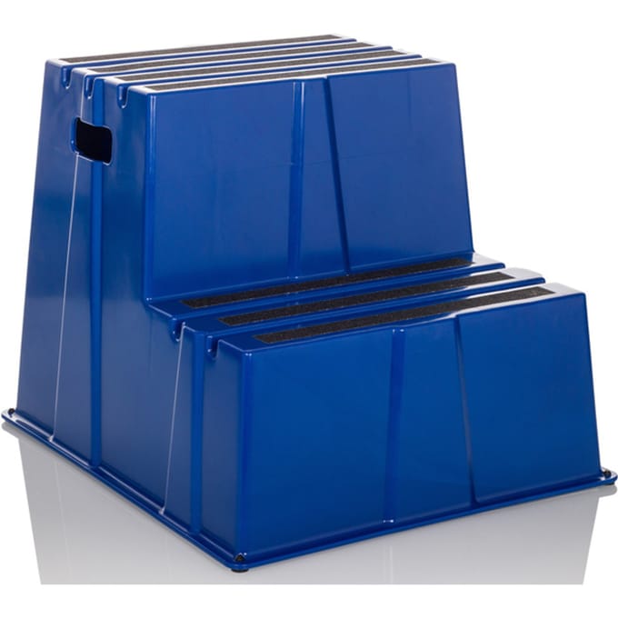 Opstapkrukje / Opstap TIO-E2 kunststof blauw hjh OFFICE