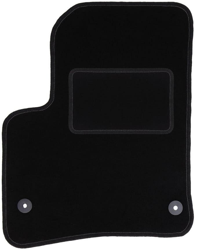 Bestuurdersmat zwart voor: Porsche Cayenne I SUV (2002-2010)