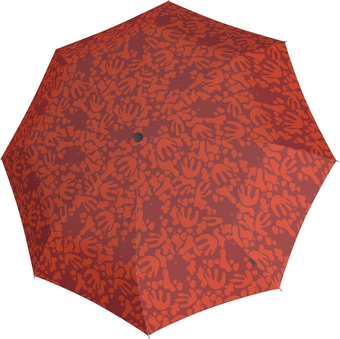 Knirps Paraplu A.200 Medium Duomatic Organic Magma Rood