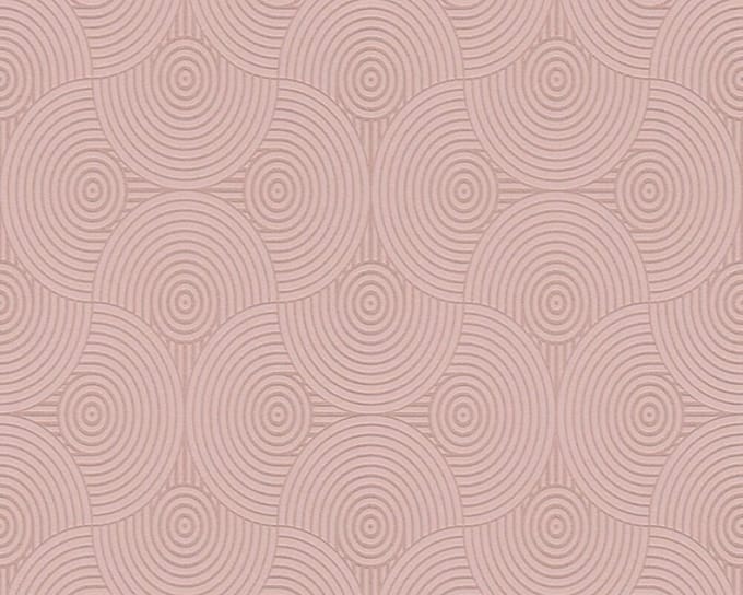 FANTASIE CIRKEL BEHANG - Roze Rood Goud Metallic - AS Creation Esprit 13
