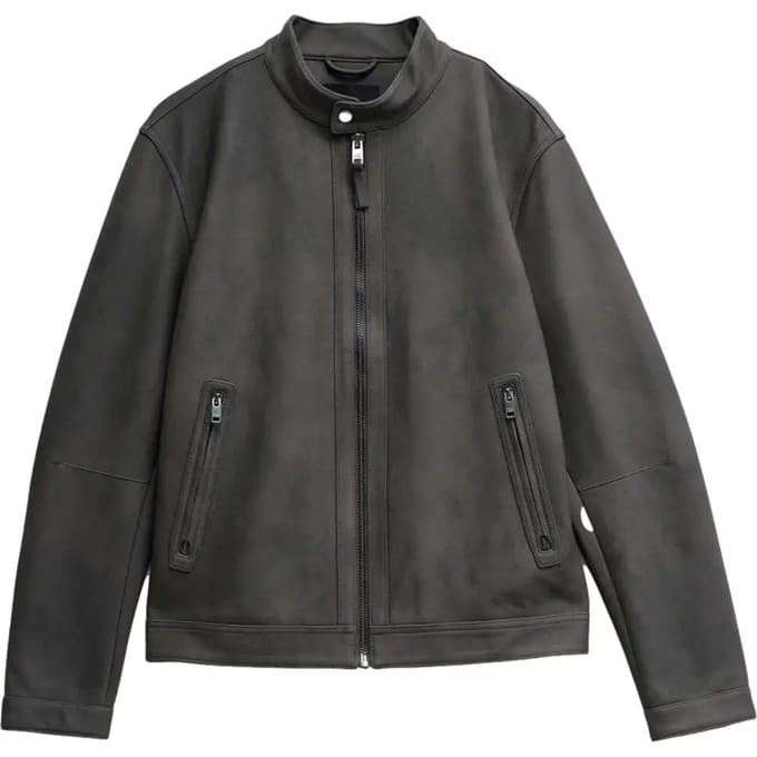 Jas Salsa Jeans Suede-Effect Biker