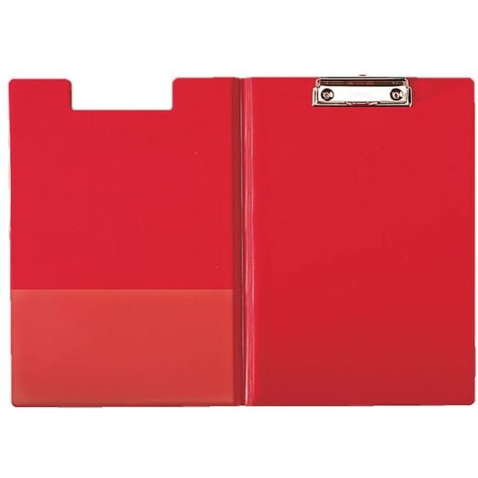 LEITZ klembord-map, DIN A4, PP-folie, rood