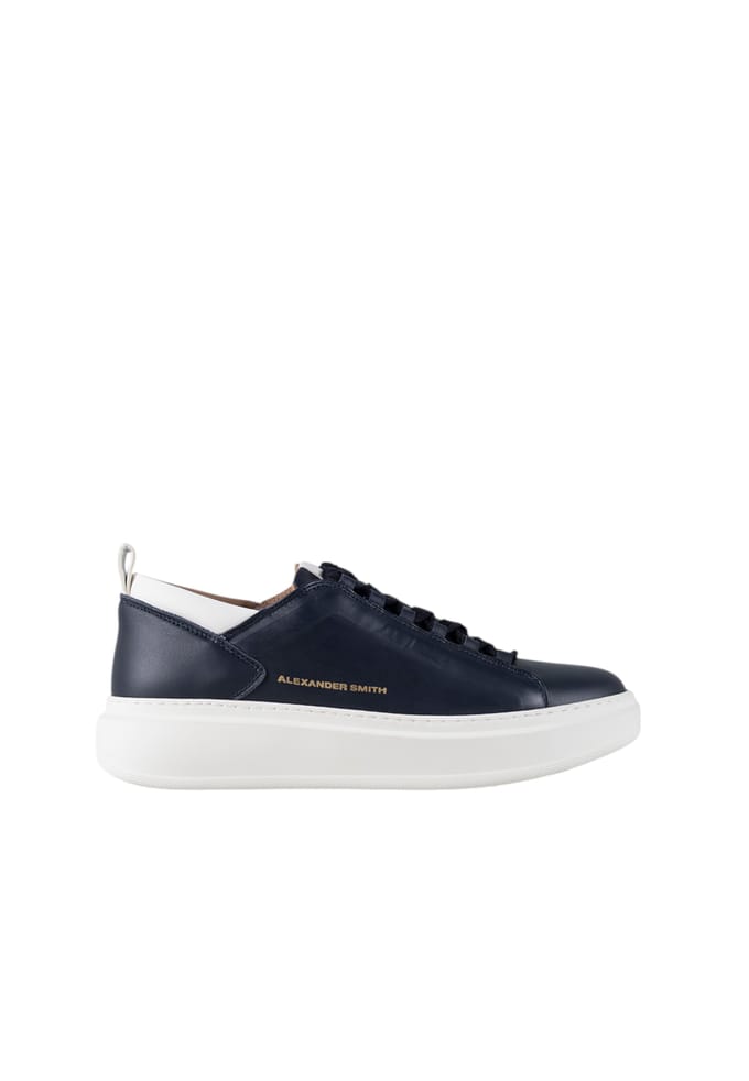 asbcwym-2267-lwt Alexander Smith Man Blauw leer