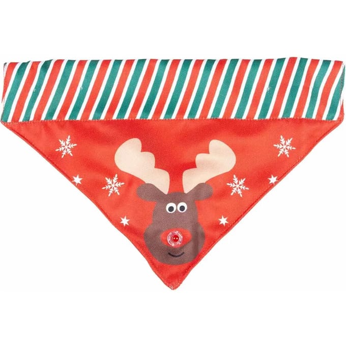 Honden Bandana Duvo+ Xmas Flash LED Bandana