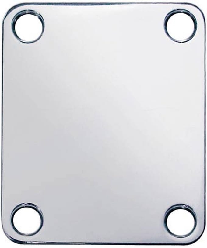 Boston NP-64-N Nikkel Halsbevestigingsplaat 64,2x51mm