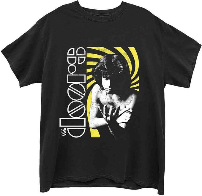 The Doors - Jim Spinning Heren T-shirt - M - Zwart