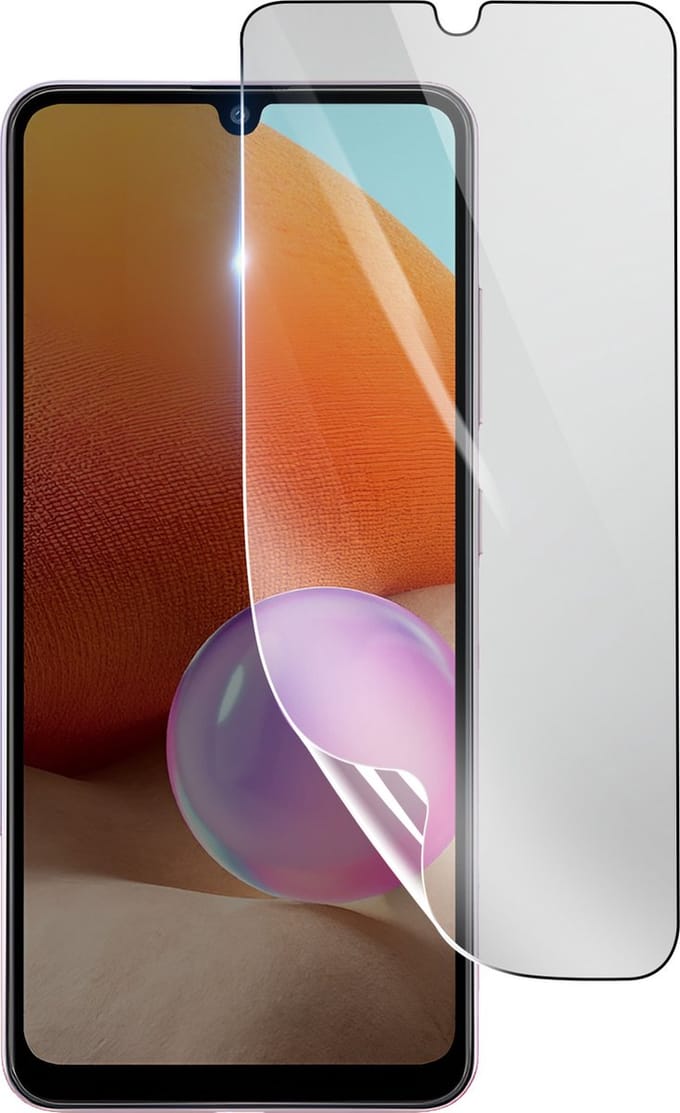 3mk, Geschikt voor Samsung Galaxy A32, Schokbestendige Hydrogel Screenprotector, Transparant