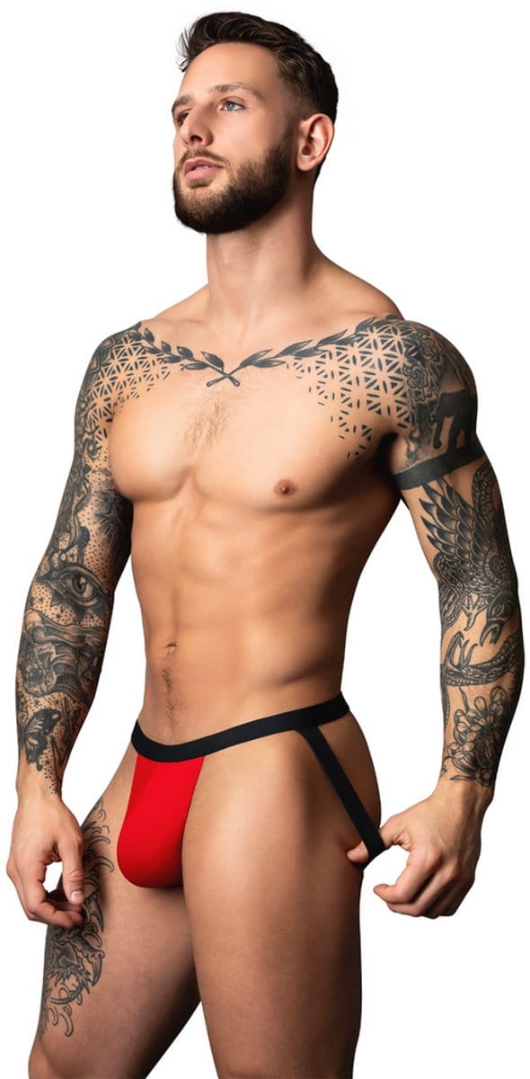 Male Power Sexy Jock - S/M -/ - Rood