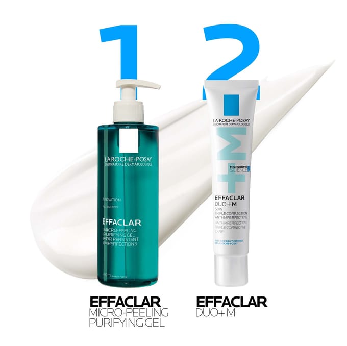 La Roche-Posay Effaclar Zuiverende Micro-Peeling Gel 400ml voor een onzuivere huid