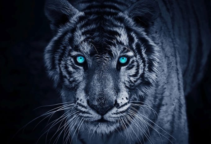 Tiger Animal Photo Wallcovering