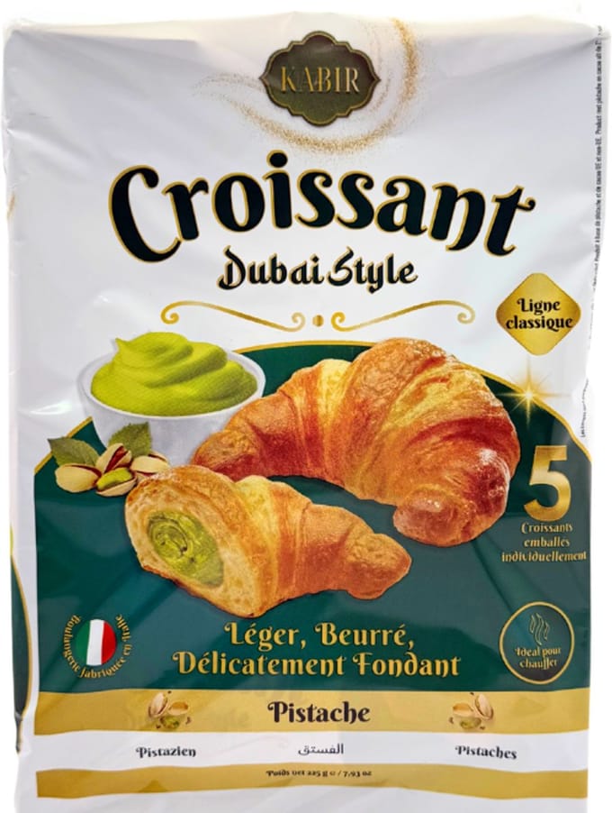 Pistache Croissant Dubai Style