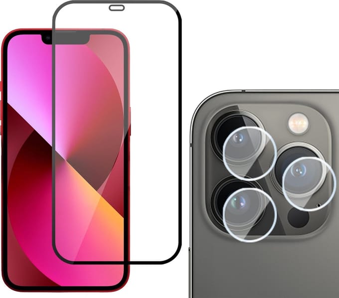 Screenprotector geschikt voor iPhone 11 Pro Max - Beschermglas Screen Protector Glas Full - Camera Screen Protector voor Screenprotector geschikt voor iPhone 11 Pro Max