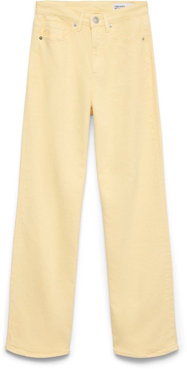 Vero Moda Vmtessa Hr Wide Jeans Mellow Yellow L32 | Geel | Maat: 29