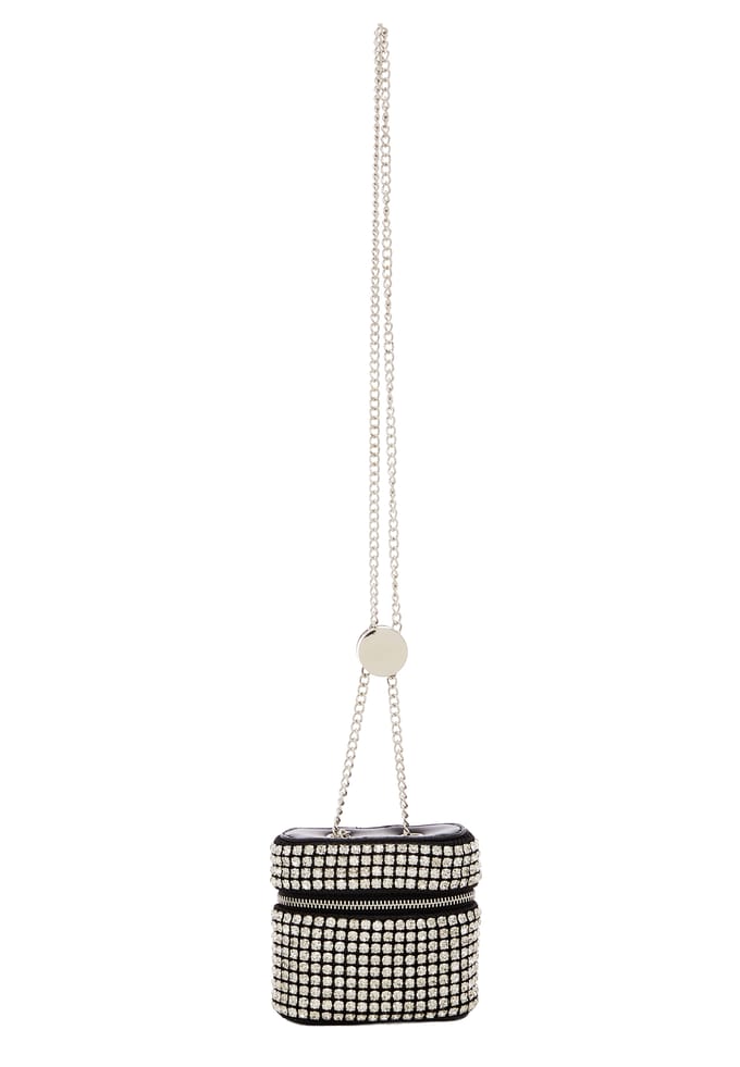 FELIPA Handtas Dames zwart zilver