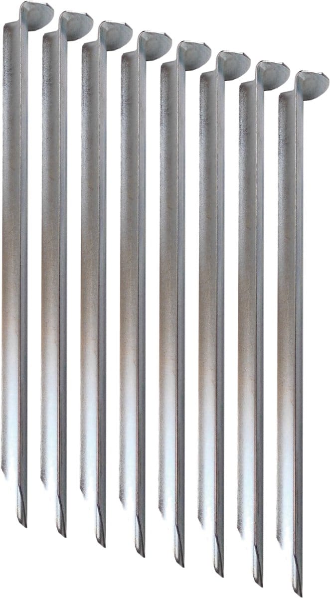 HIXA Tentharingen - 18 cm - 8 Stuks - Grondpen - Metaal - Rotspen