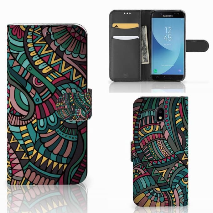 voor Samsung Galaxy A30 Telefoon Hoesje Aztec