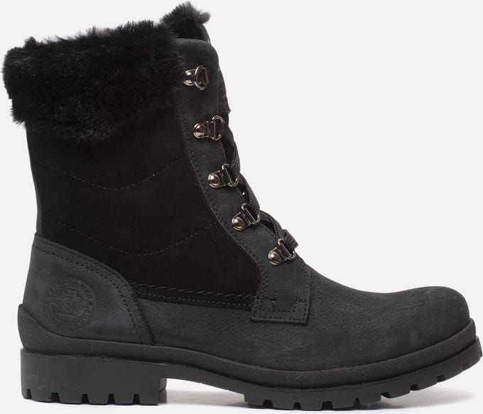 Panama Jack Tuscani B30 nobuck black Zwart