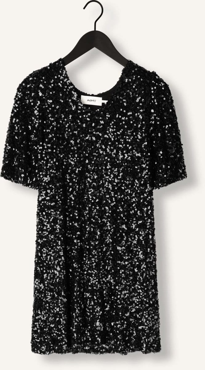 Moves Manalina Dames - Jurk - Zwart - Maat S