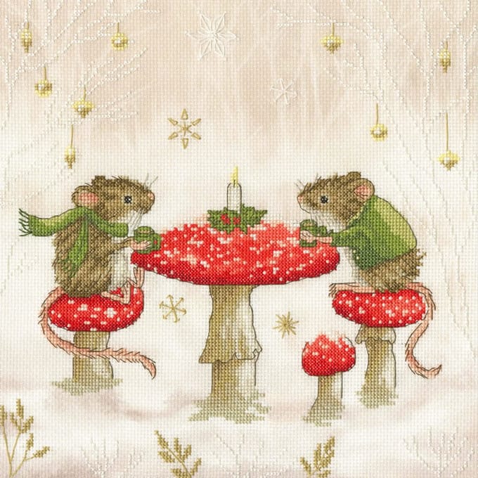 Bothy Threads Sarah Summers Toadstool Treats borduren (pakket) XSS26
