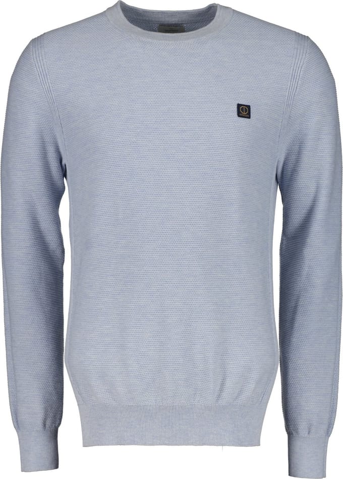 Dstrezzed Pullover Lichtblauw Melange - Maat XL - Heren - Pullovers