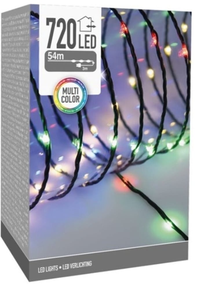 Daily Style – Kerstverlichting – Multicolor – (54m)