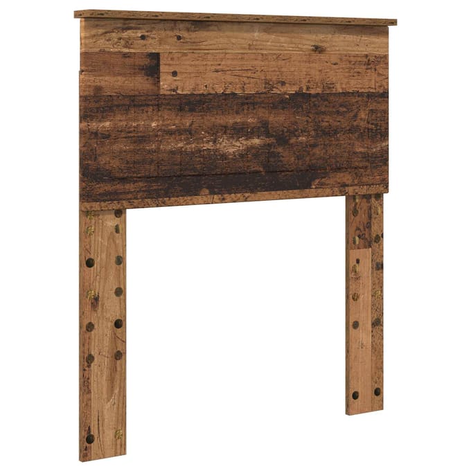 vidaXL Hoofdbord Oud Hout Bewerkt hout
