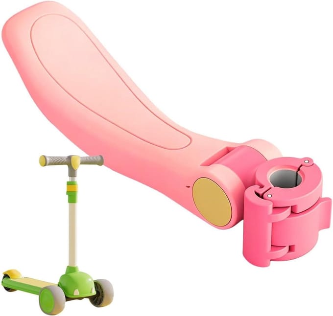 Scooterstoel Kinderen - Zitje Step - Buiten Spelen - Opvouwbaar Ontwerp - Verstelbaar - Roze
