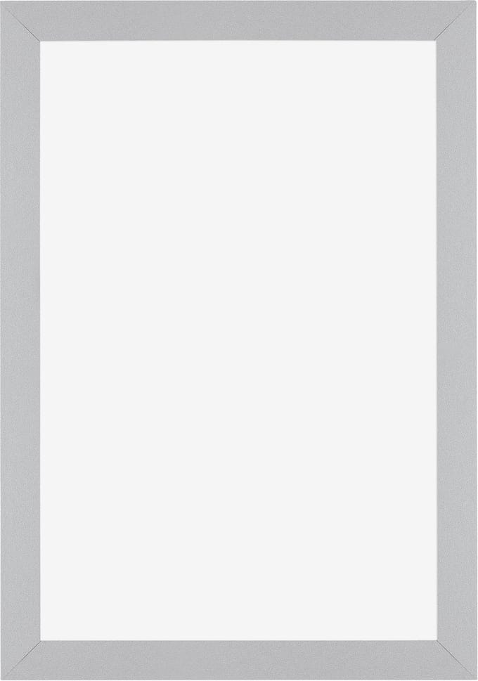 Fotolijst 60x85 cm - MDF - Zilver Mat - Marseille