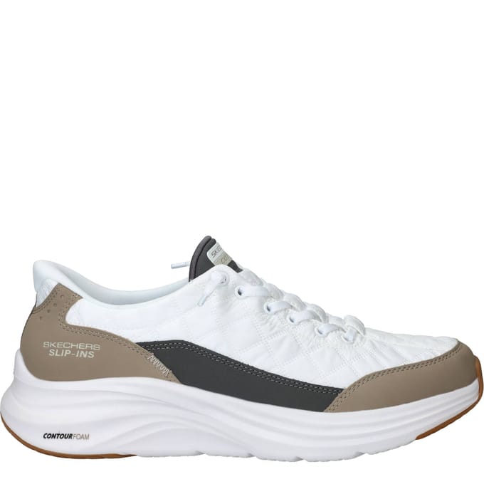 Skechers CONTOUR FOAM - COZY FIT Heren Instappers - Wit
