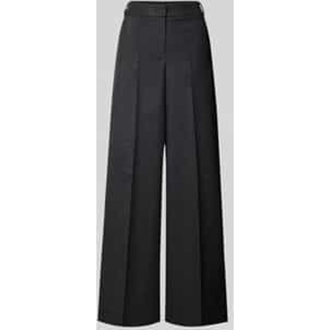 Wide leg broek van viscose, model 'JASCHA'