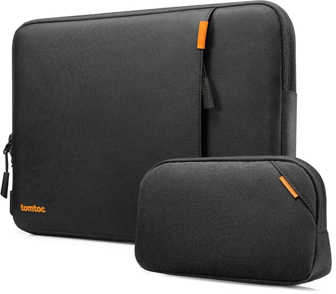 tomtoc - Defender A13 Laptop Sleeve Kit - 13" MacBook Pro / Air, zwart