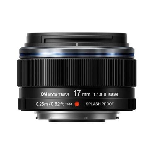 OM SYSTEM M.Zuiko Digital ED 17mm f/1.8 II  Micro Vier Derde