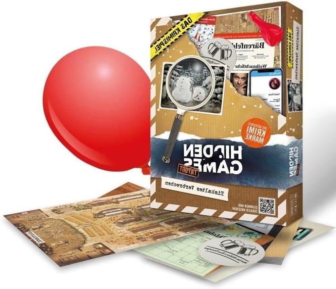 Raadselspel - Moordspel - Avondje Puzzelen - Interactief Mysterie - 24 x 34 cm - Multicolor