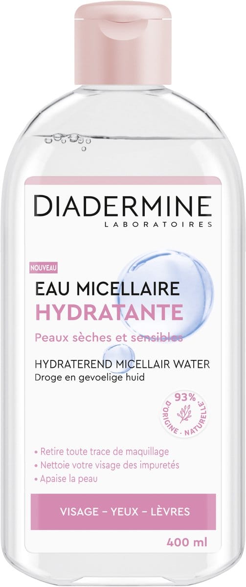 DIADERMINE Micellar Water - Hydraterende - 400 ml