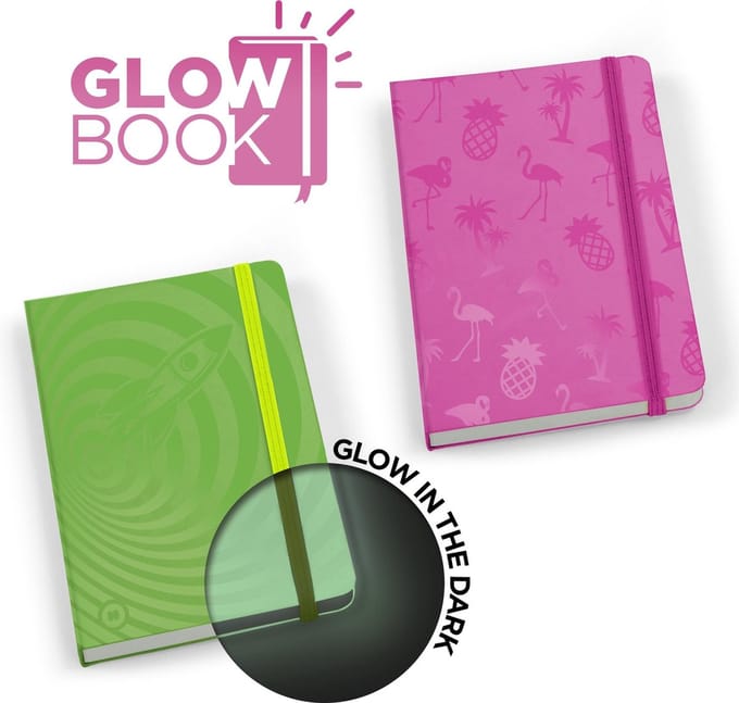 Mustard Desktop Glowbook - Rocket - Groen