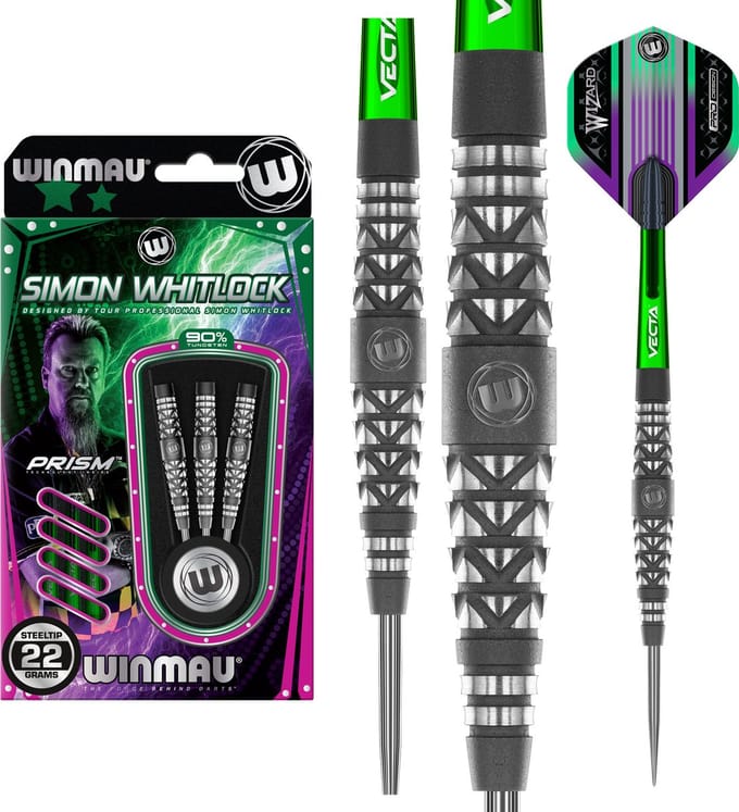 Winmau Simon Whitlock Atomised 90% - Dartpijlen