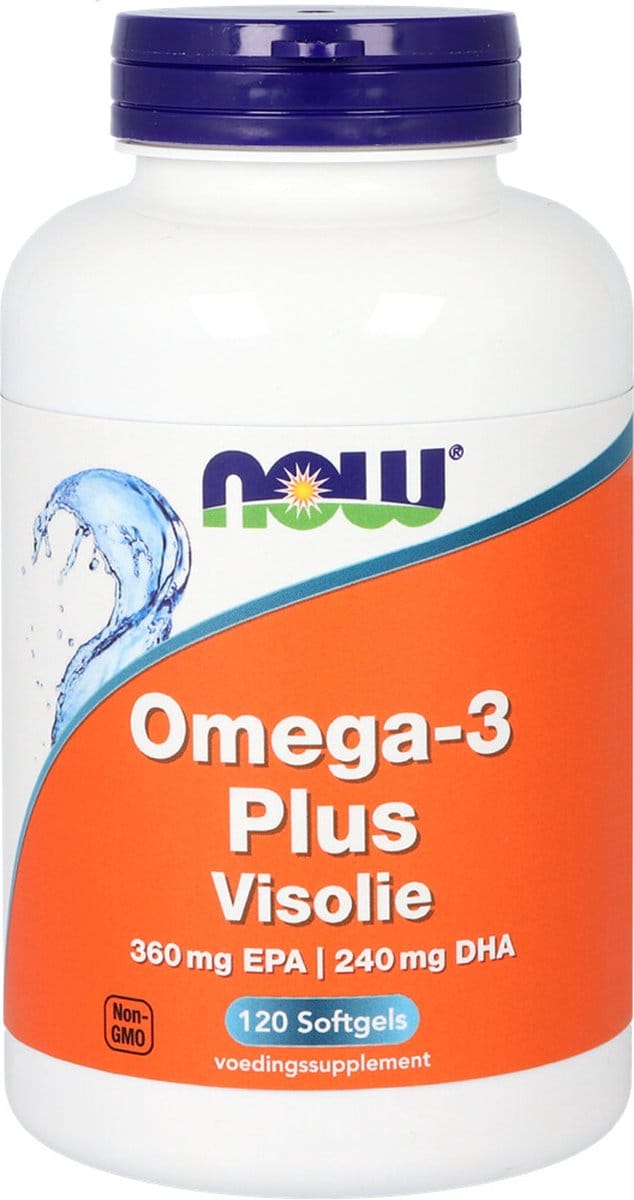 Now - Omega-3 Plus 360 mg EPA 240 mg DHA (120 softgels)