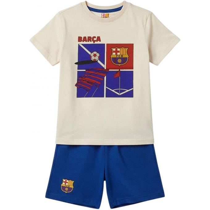 Pyjama junior FC Barcelone 2900003747 multicolore 104 blue