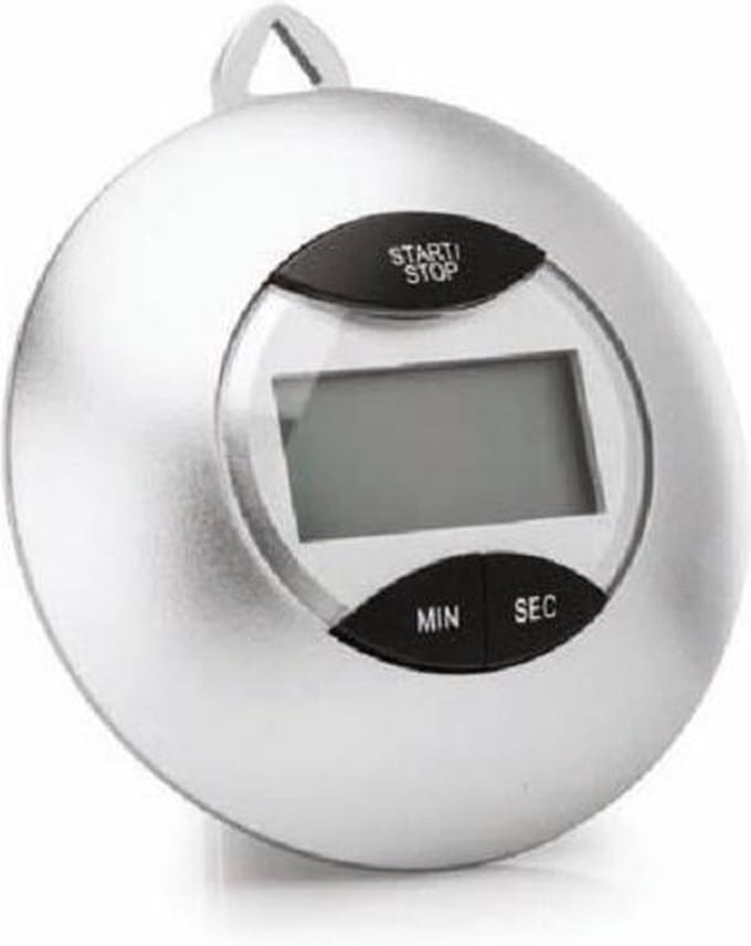 Timer Digital - ZILVER
