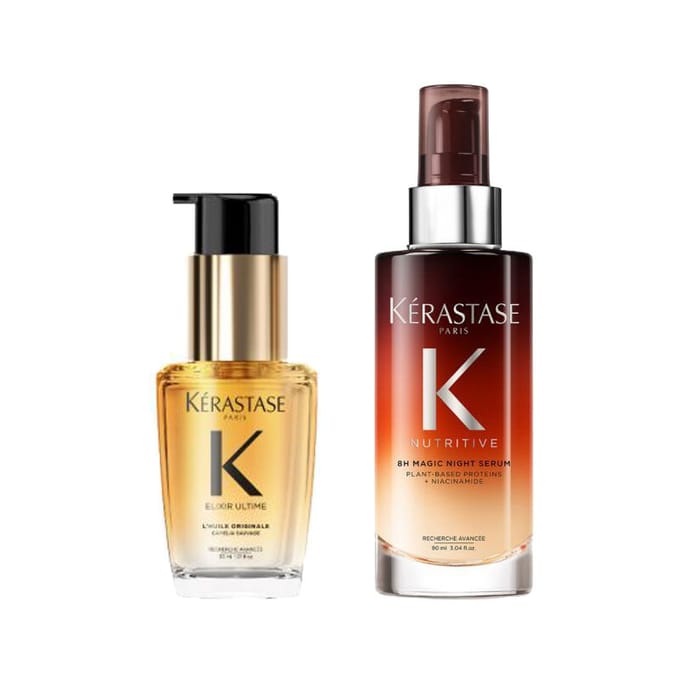 Kérastase Elixir Ultime Oil 30ml + Nutritive 8H Magic Night Serum 90ml