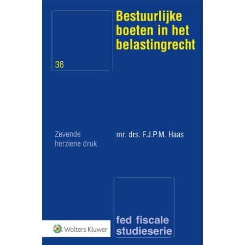 Bestuurlijke Boeten In Het Belastingrecht