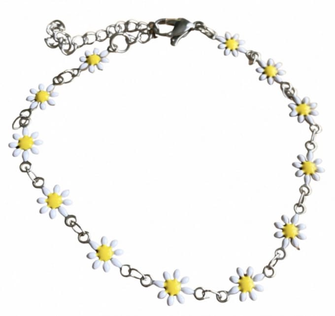 Armband -madelief -rvs- 18-21 cm - Charme Bijoux