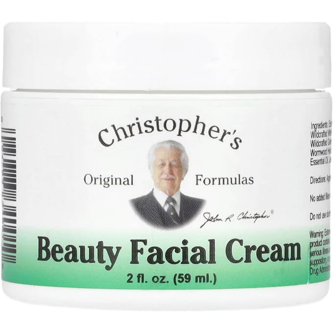 Christopher'S Original Formulas, Beauty Facial Cream, 2 Oz gray