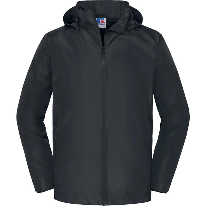 Russell Heren Essentiële All-Weather Shell Jas (Zwart)