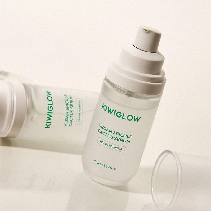 [KIWIGLOW] Vegan Spicule Cactus Serum 50ml white
