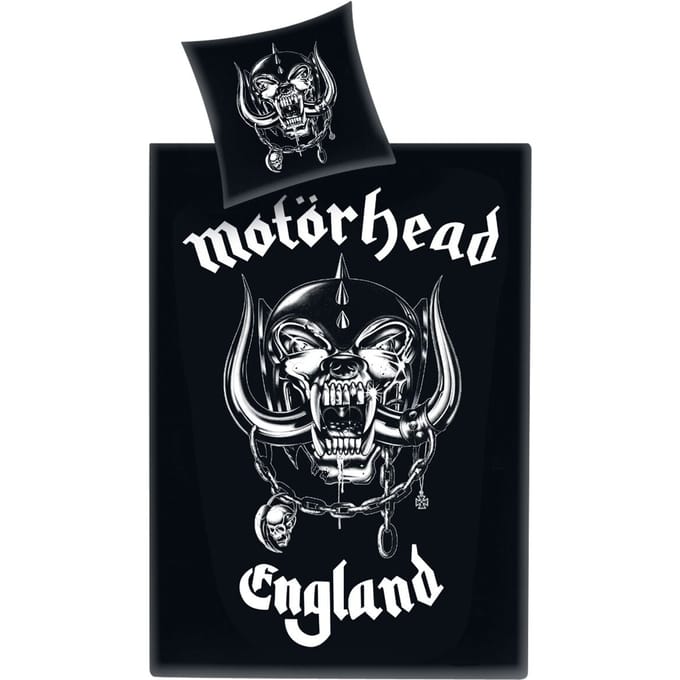 Motörhead Motörhead Logo Unisex Beddengoed - zwart - Standard