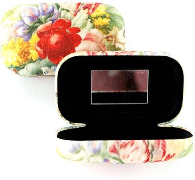 Lipstick-lens-reis doosje, Bloemstilleven, Henstenburgh