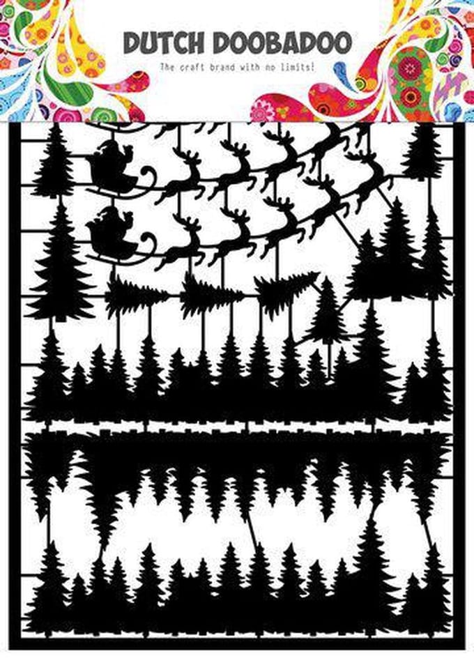 Dutch Doobadoo Dutch Paper Art A5 Santa 472.950.009